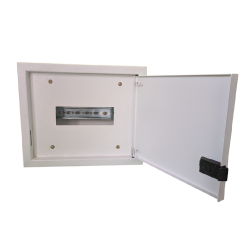 Distribution Board  - 1 Row x 8 Ways  300x250x125 mm