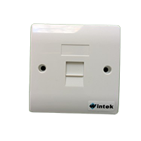 FACE PLATE - SINGLE PORT- BS type - Curved